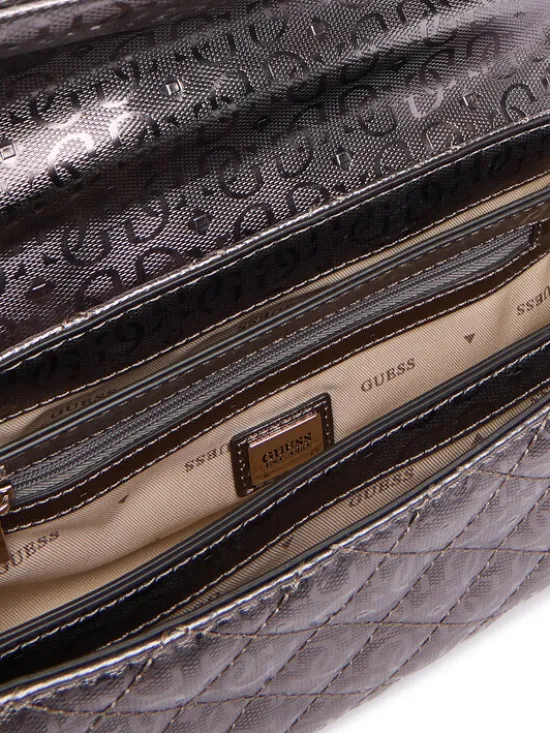 Guess Torebka HWGM81 57200 Srebrny