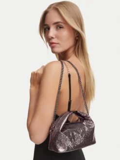 Guess Torebka Jewels Mini HWKM22 48740 Srebrny