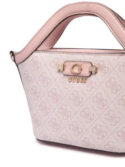 Guess Torebka Lindsey Mini HWSG97 49750 Różowy jasny