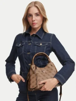 Guess Torebka Lorella HWSG24 84220 Beżowy ciemny