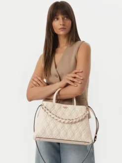Guess Torebka Maxine HWQG97 33060 Kremowy