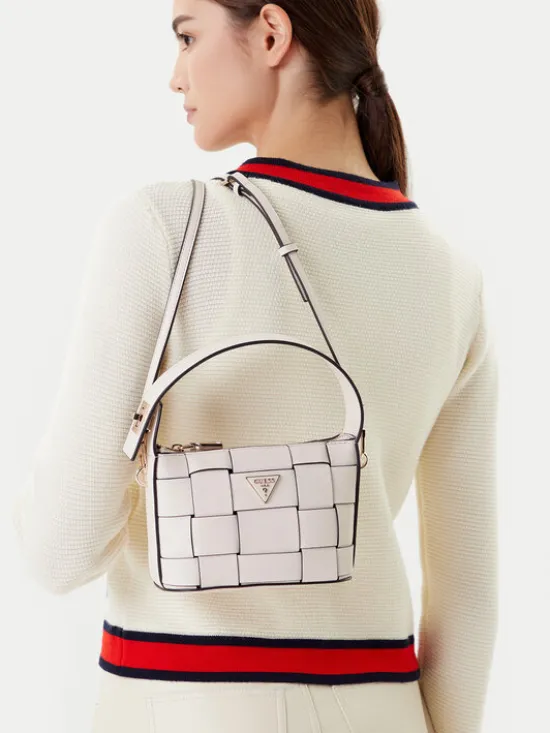 Guess Torebka Maylee Mini HWWG96 61720 Biały