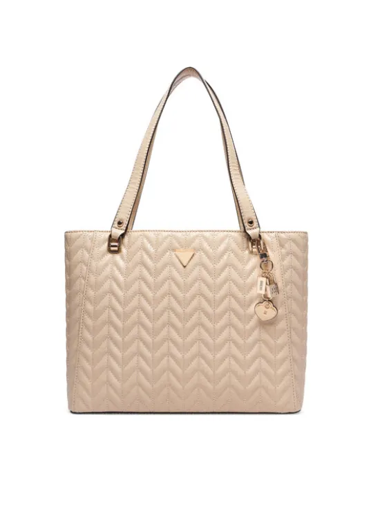 Guess Torebka Stacey HWGG97 41250 Beżowy
