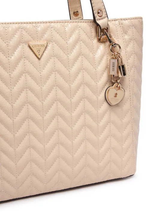 Guess Torebka Stacey HWGG97 41250 Beżowy