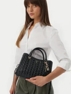 Guess Torebka Stacey HWGG97 41060 Czarny