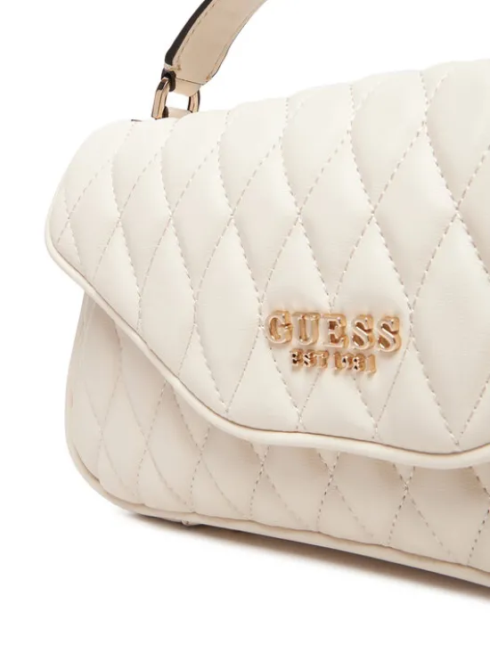 Guess Torebka Valla HWQG81 22200 Écru