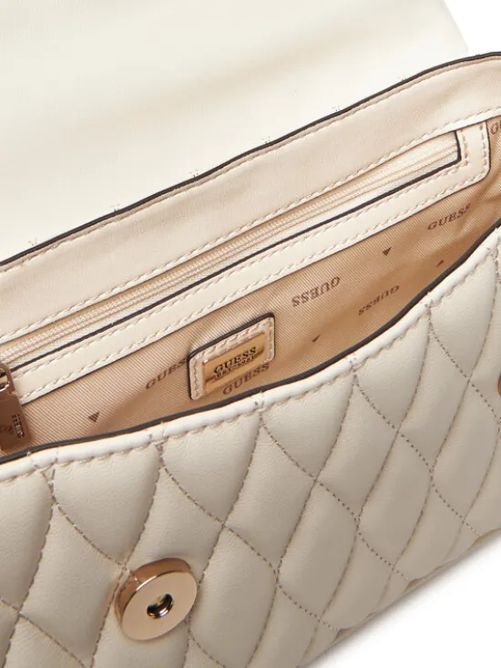 Guess Torebka Valla HWQG81 22200 Écru