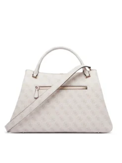 Guess Torebka Yvonne Logo HWSG23 78220 Kremowy