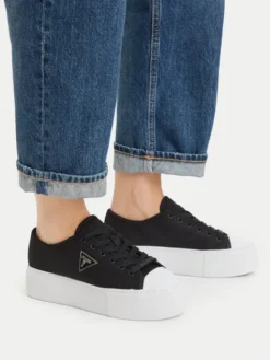 Guess Trampki FLJJZ3 FAB12 Czarny