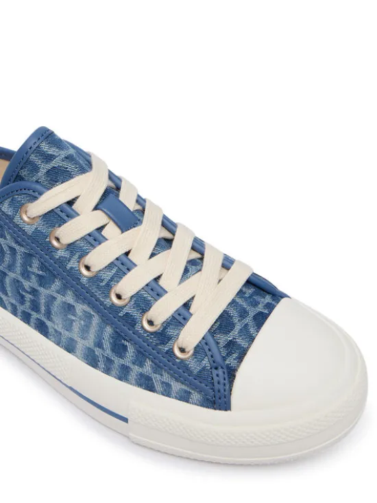 Guess Trampki FLTC3Y FAL12 Niebieski