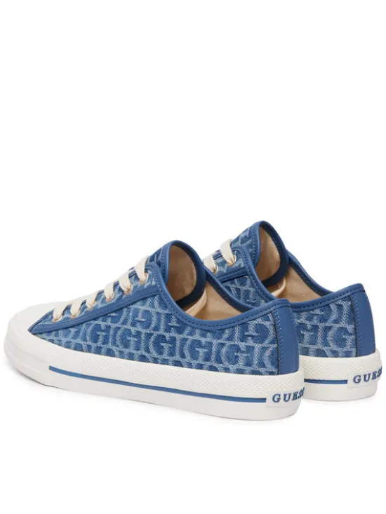 Guess Trampki FLTC3Y FAL12 Niebieski