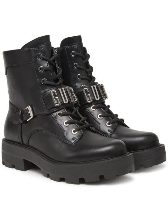 Guess Trzewiki FLTYNZ ELE10 Czarny