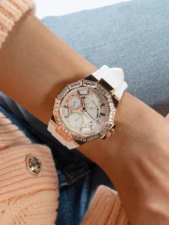 Guess Zegarek GW0695L3 Biały