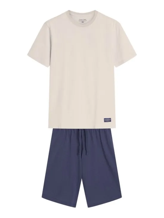 Henderson Piżama 42633 Biały Regular Fit