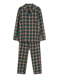 Henderson Piżama 43460 Zielony Regular Fit
