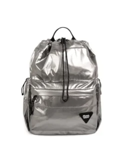Himawari Plecak No. 61 Silver mini Srebrny