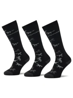 Horka Skarpety długie Riding Socks 145450-0000-0203 Czarny