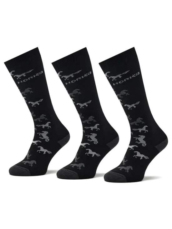 Horka Skarpety długie Riding Socks 145450-0000-0203 Czarny