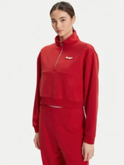 HUGO Bluza Dorata_B 50542972 Czerwony Loose Fit