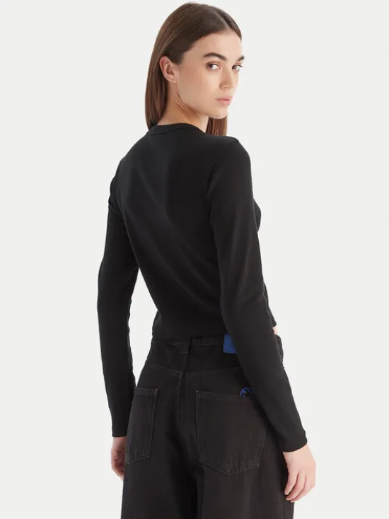 HUGO Bluzka Duspark 50550132 Czarny Slim Fit
