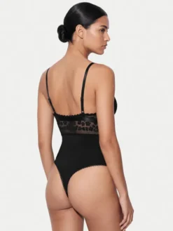 HUGO Body 50570667 Czarny Slim Fit