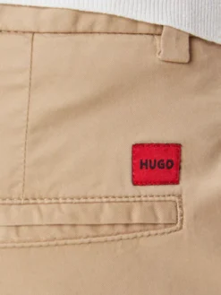 HUGO Chinosy David251D 50530886 Beżowy Slim Fit