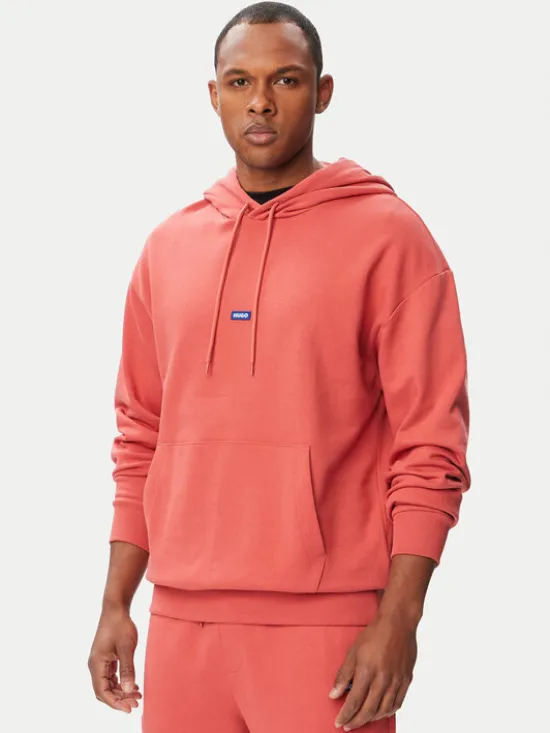 HUGO Dres Nalonso Nap 50522369 Czerwony Regular Fit