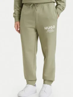 HUGO Dres Nazardo 50571220 Beżowy Regular Fit