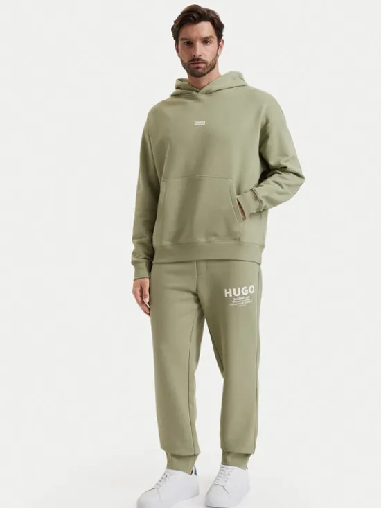 HUGO Dres Nazardo 50571220 Beżowy Regular Fit