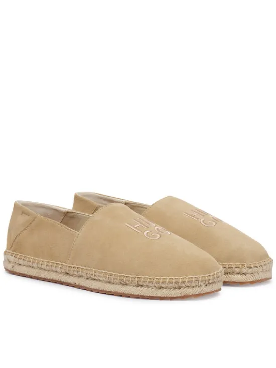 HUGO Espadryle Sannes Slon SD 50563325 Beżowy