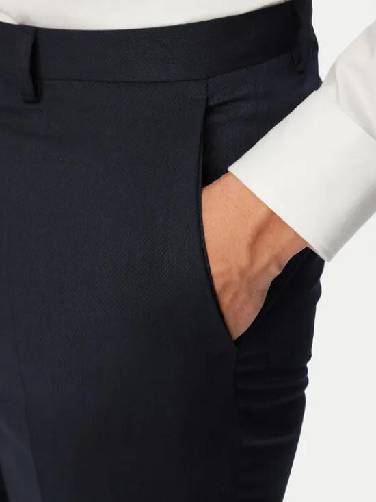 HUGO Garnitur Arti-Hesten 253X 50567831 Granatowy Extra Slim Fit
