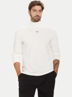 HUGO Golf Daporollo 50547372 Beżowy Regular Fit