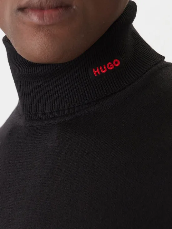 HUGO Golf San Thomas-M 50474174 Czarny Slim Fit
