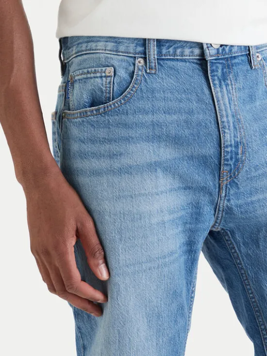 HUGO Jeansy Ash 50555955 Niebieski Slim Fit