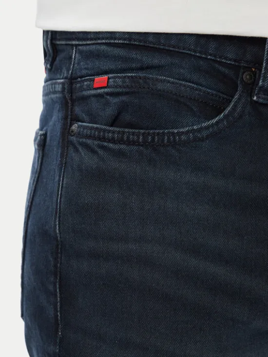 HUGO Jeansy HUGO 708 50561250 Granatowy Slim Fit
