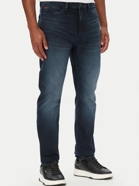 HUGO Jeansy HUGO 708 50561250 Granatowy Slim Fit