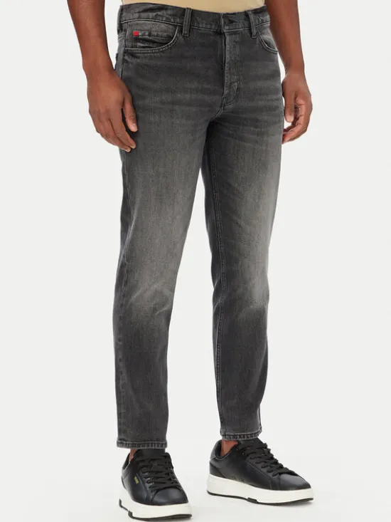 HUGO Jeansy HUGO 634 50561473 Szary ciemny Tapered Fit