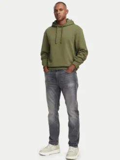 HUGO Jeansy 50561259 Szary Slim Fit