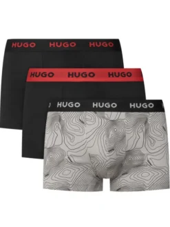 HUGO Komplet bokserek 50532550 Czarny