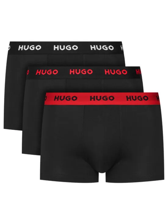 HUGO Komplet bokserek Trunk Triplet Pack 50532611 Szary