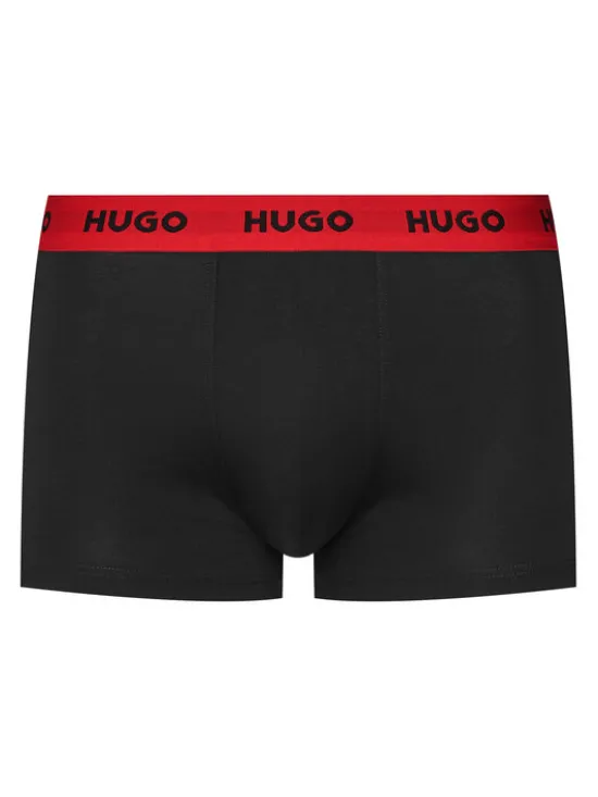 HUGO Komplet bokserek Trunk Triplet Pack 50532611 Szary