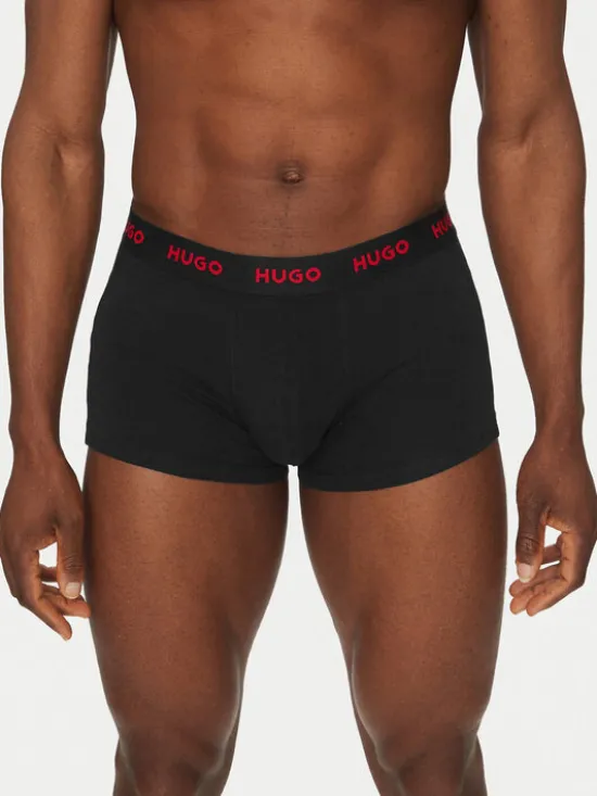 HUGO Komplet bokserek Trunk Triplet Pack 50532611 Szary