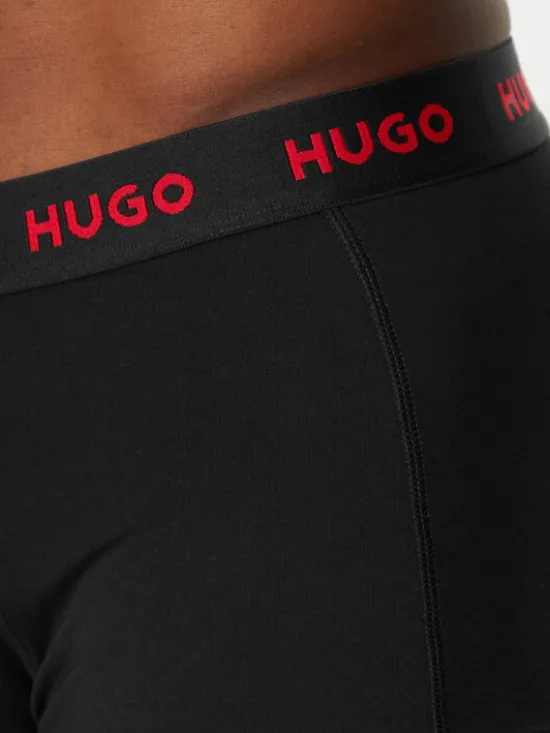 HUGO Komplet bokserek Trunk Triplet Pack 50532611 Szary