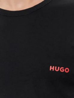 HUGO Komplet longsleeve 50492631 Czarny Regular Fit