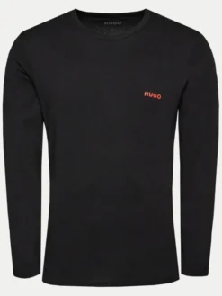 HUGO Komplet longsleeve 50492631 Czarny Regular Fit