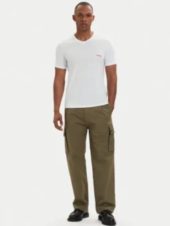 HUGO Komplet t-shirtów 50566316 Biały Regular Fit