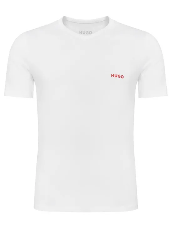 HUGO Komplet t-shirtów 50566316 Biały Regular Fit