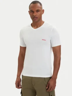 HUGO Komplet t-shirtów 50566316 Biały Regular Fit