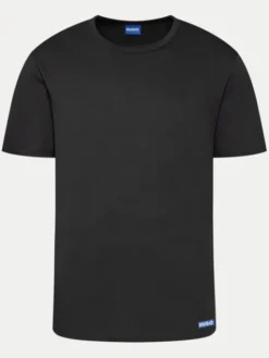 HUGO Komplet t-shirtów Naolo 50522382 Czarny Regular Fit