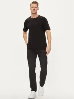 HUGO Komplet t-shirtów Naolo 50522382 Czarny Regular Fit